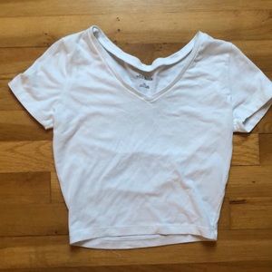 Cute white crop top